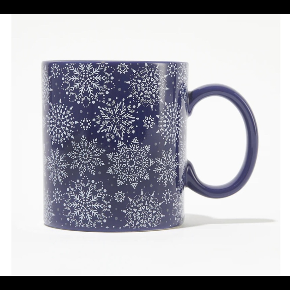 Brand new snowflake mug